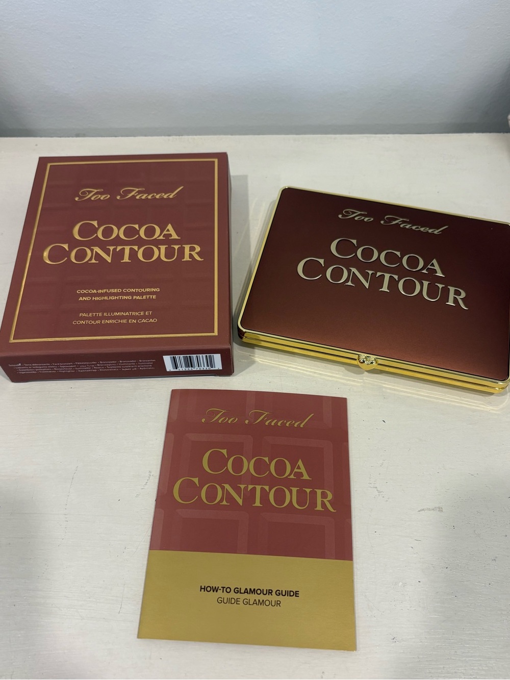 Too Faced cocoa contour and highlight palette new Sephora